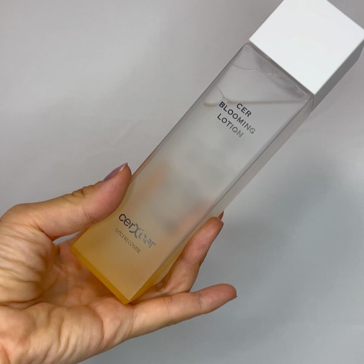  ブルーミングローション/cerXcer/化粧水を使ったクチコミ（3枚目）