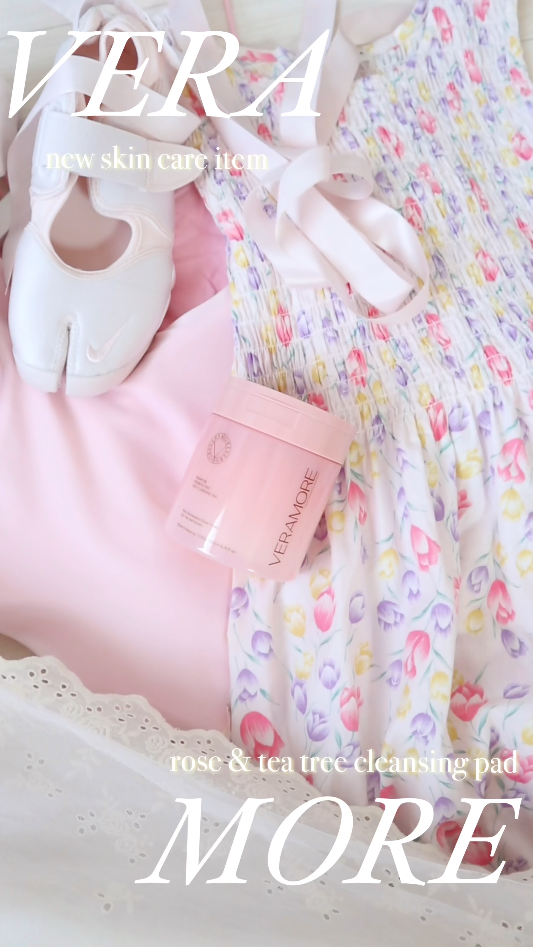 ローズ＆ティーツリークレンジングパッド/VERAMORE/クレンジングシートの動画クチコミ4つ目