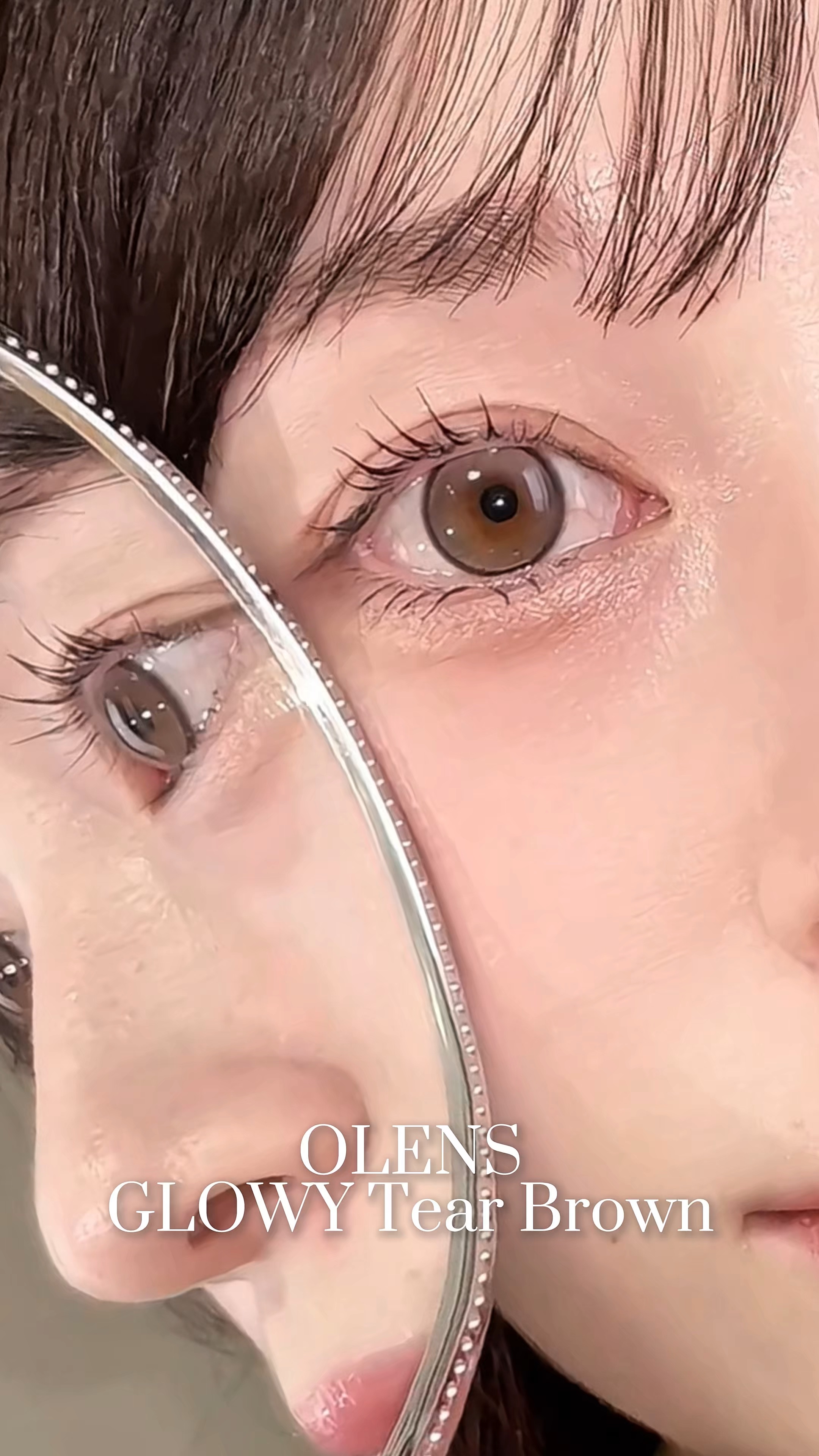 Glowy Tear 1day/OLENS/ワンデー（１DAY）カラコンの動画クチコミ1つ目