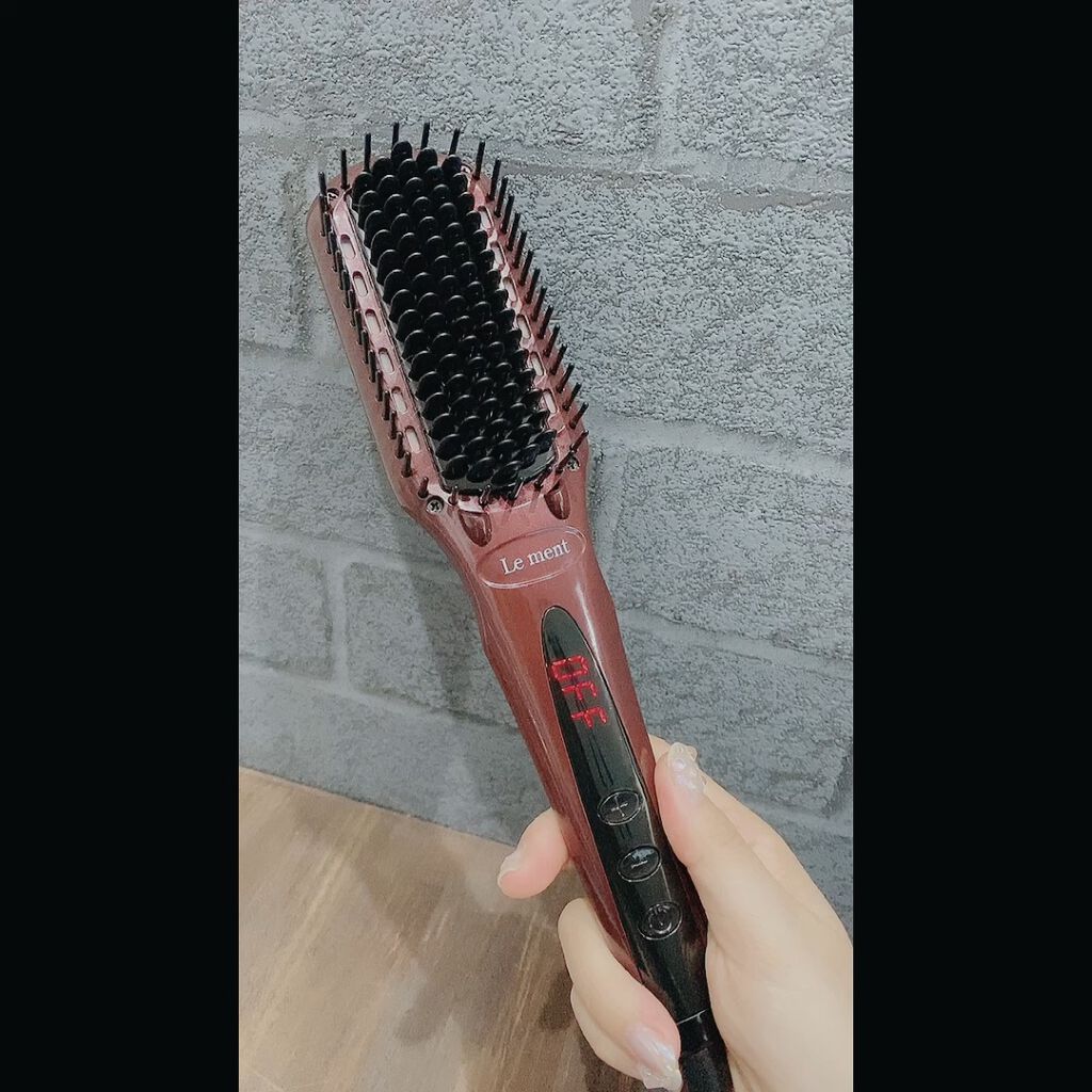 ストレートヒートブラシ/Le ment/ヒートブラシの人気ショート動画