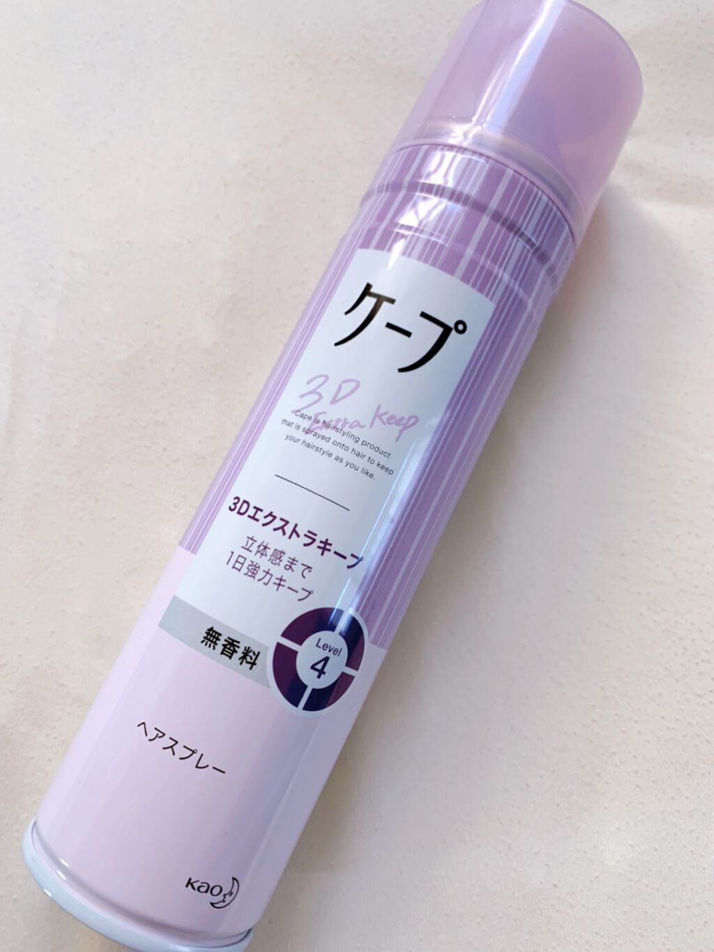 ケープ 3Dエクストラキープ 無香料/ケープ/ヘアスプレーを使ったクチコミ（1枚目）