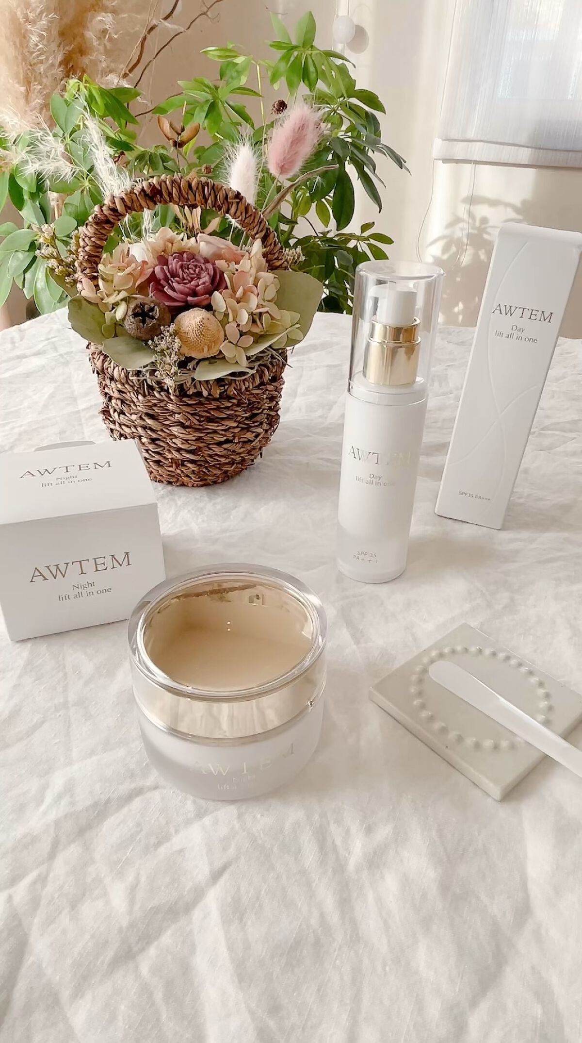 ナイトリフトオールインワン（夜⽤ジェルクリーム）/AWTEM/オールインワン化粧品の動画クチコミ5つ目