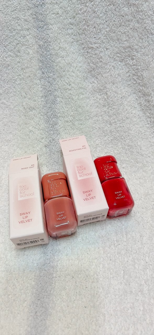 スウェイリップベルベット/too cool for school/リップティントの動画クチコミ2つ目