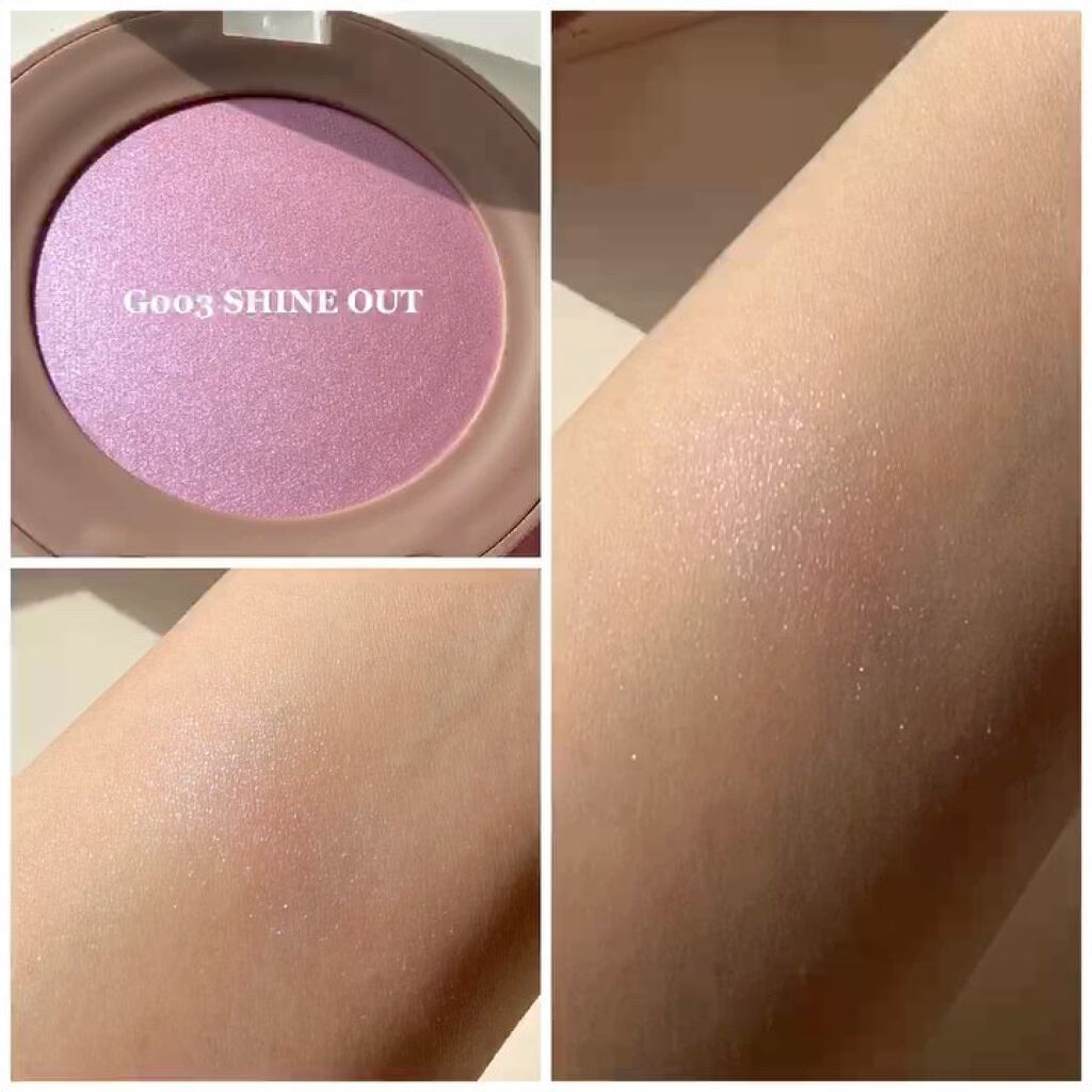 トゥルーディメンショングロウチーク/hince/パウダーチークを使ったクチコミ（2枚目）