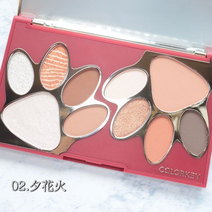 トラ十色アイシャドウパレット/COLORKEY/アイシャドウパレットの人気ショート動画