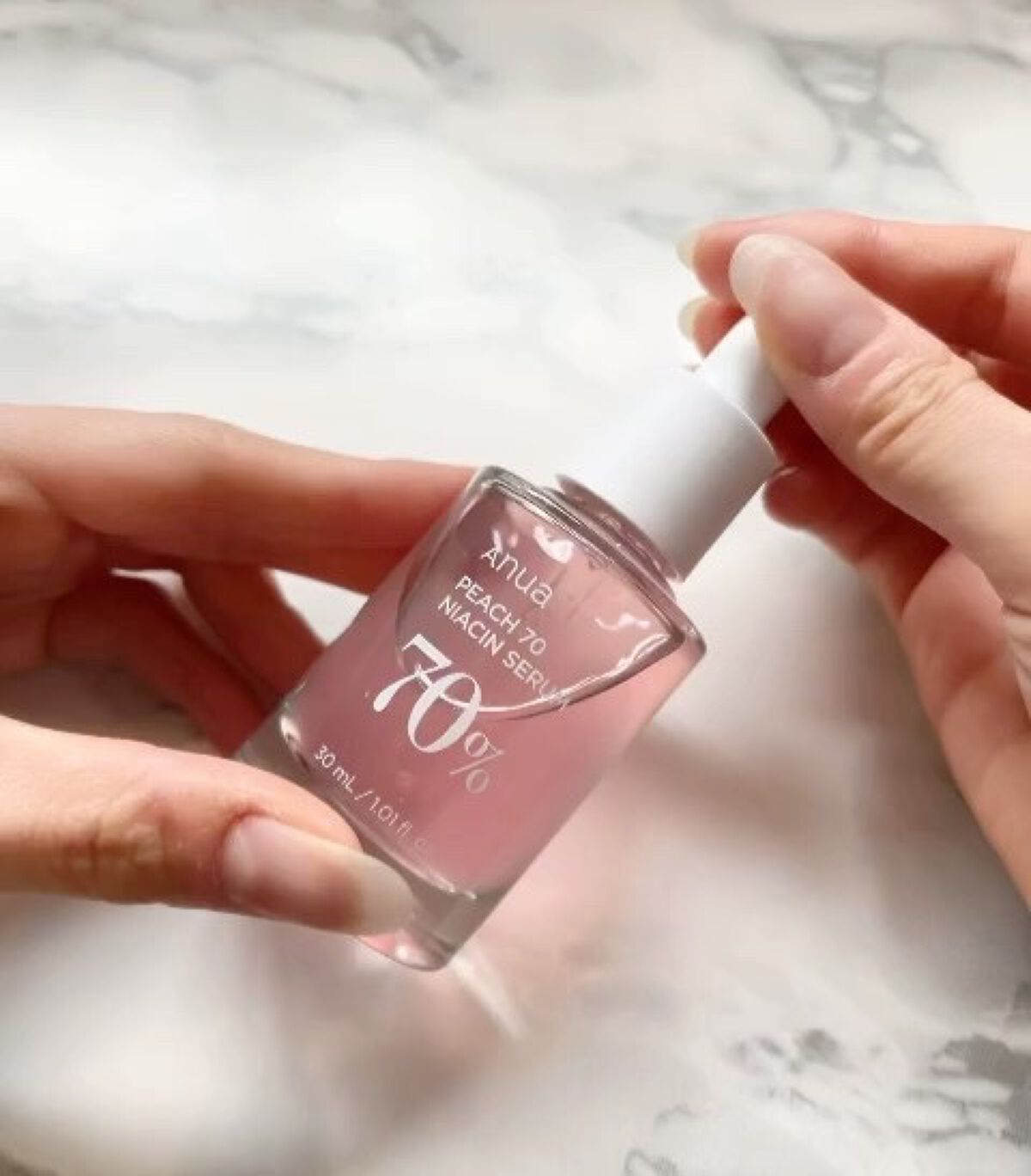 桃70%ナイアシンセラム/Anua/美容液を使ったクチコミ（3枚目）
