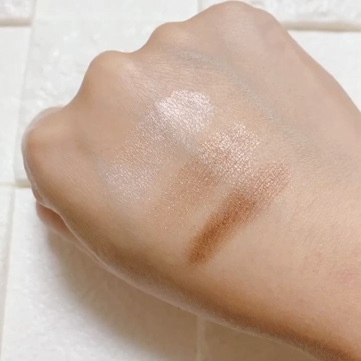 トーンアップアイシャドウ/CEZANNE/アイシャドウパレットを使ったクチコミ（2枚目）