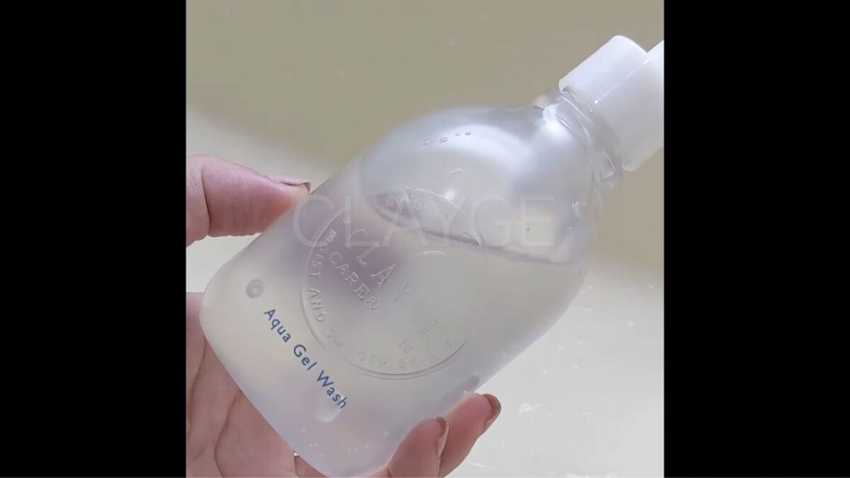 アクアジェルウォッシュ/CLAYGE/その他洗顔料の動画クチコミ2つ目