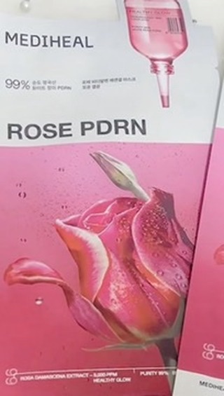 ローゼPDRNエッセンシャルマスクヘルシーグロウ/MEDIHEAL/シートマスク・パックの人気ショート動画