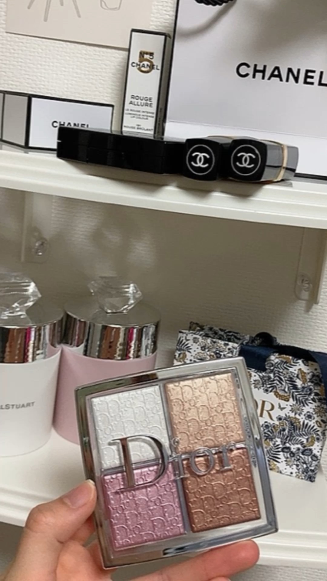 ディオール バックステージ フェイス グロウ パレット/Dior/ハイライトを使ったクチコミ（1枚目）