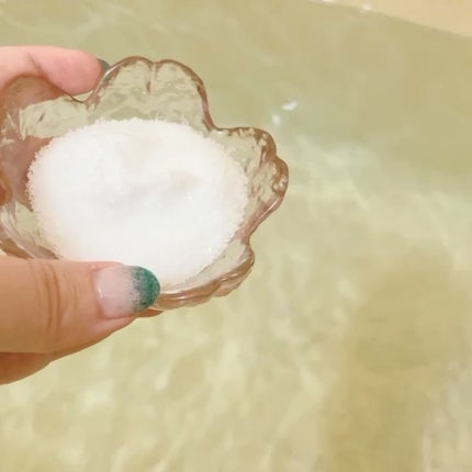 Epsom Salt (エプソムソルト) 国産(岡山県産)/EARTH CONSCIOUS (アースコンシャス)/無機塩系入浴剤を使ったクチコミ(4枚目)