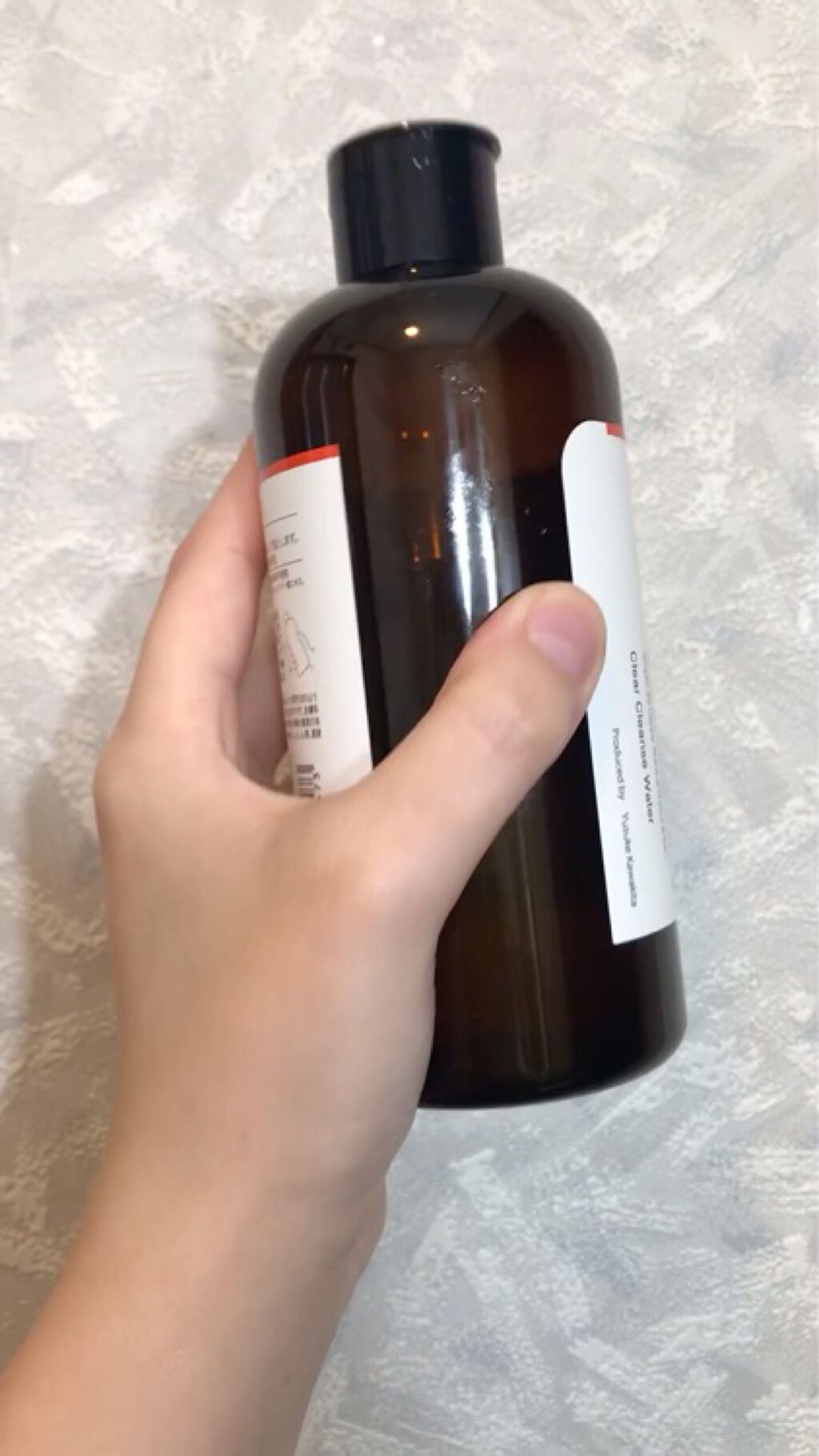 &be クリアクレンズウォーター/＆be/クレンジングウォーターを使ったクチコミ（2枚目）