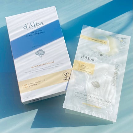 ホワイトトリュフダブルマスクパック(栄養/保湿)/ダルバ/シートマスク・パックの人気ショート動画