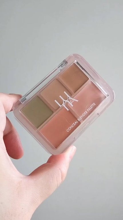 コンシールブレンダーパレット/LUNA/パレットコンシーラーの動画クチコミ3つ目