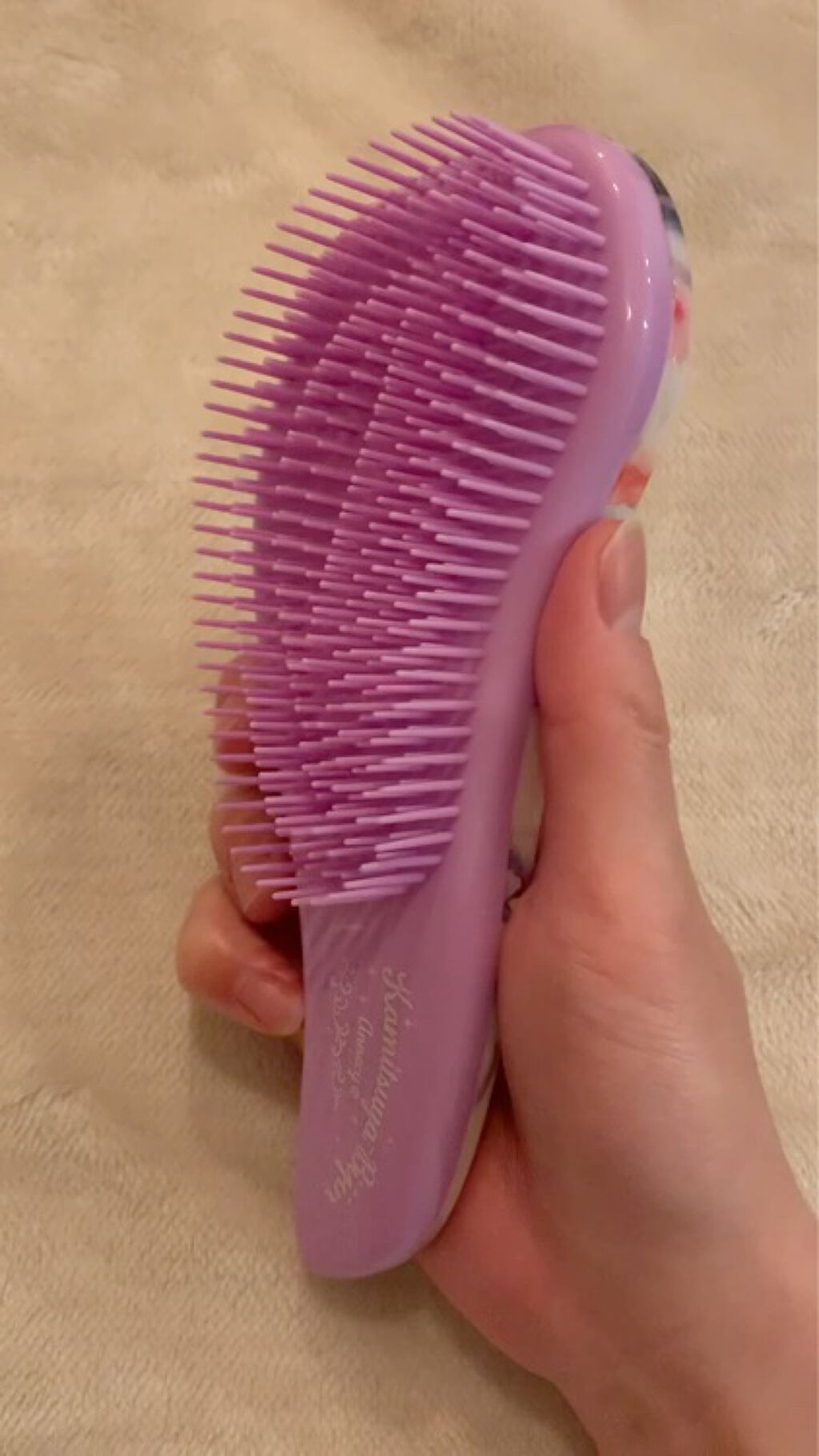 女髪ブラシ/アヌシ/ヘアブラシを使ったクチコミ（2枚目）