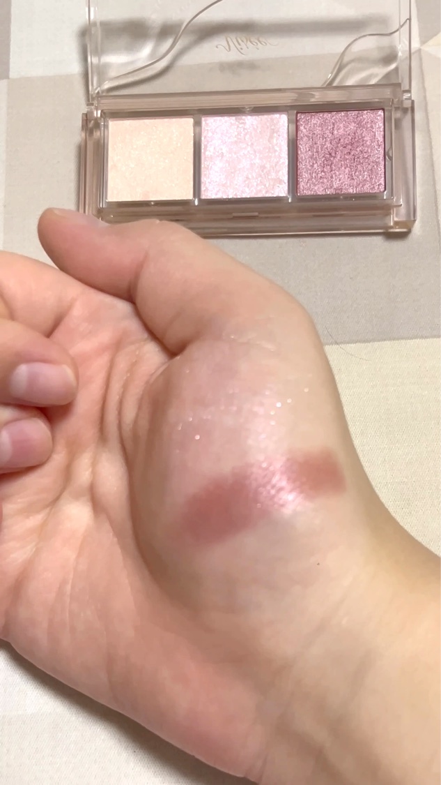 キラー アイ トリオ/Visée/アイシャドウパレットを使ったクチコミ（3枚目）