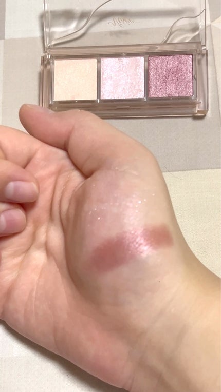 キラー アイ トリオ/Visée/アイシャドウパレットを使ったクチコミ(3枚目)