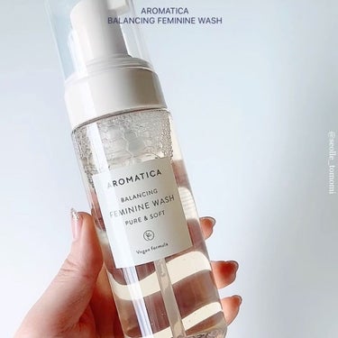 AROMATICA バランシングフェミニンウォッシュのクチコミ「ちょっと繊細なお話ですが…🤫
AROMATICAのフェミニンウォッシュが
すごく良いのでおすす.....」（2枚目）