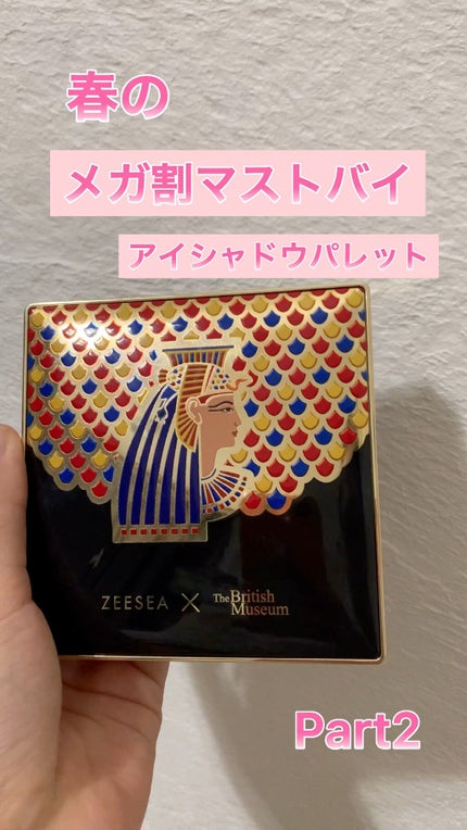 大英博物館 エジプトシリーズ アイシャドウパレット/ZEESEA/アイシャドウパレットの人気ショート動画