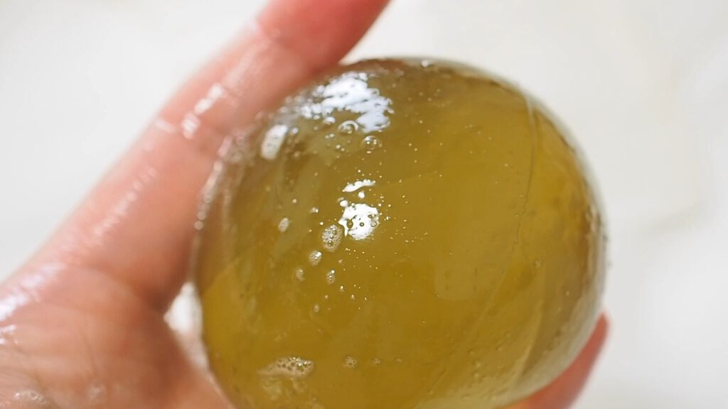 Jeju Green Tea Cleansing Ball/Ongredients/洗顔石鹸を使ったクチコミ（1枚目）