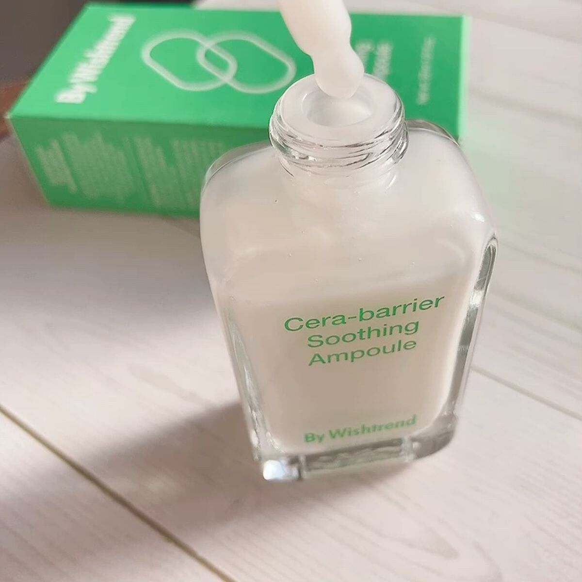 セラバリアスージングアンプル/By Wishtrend/美容液を使ったクチコミ（2枚目）