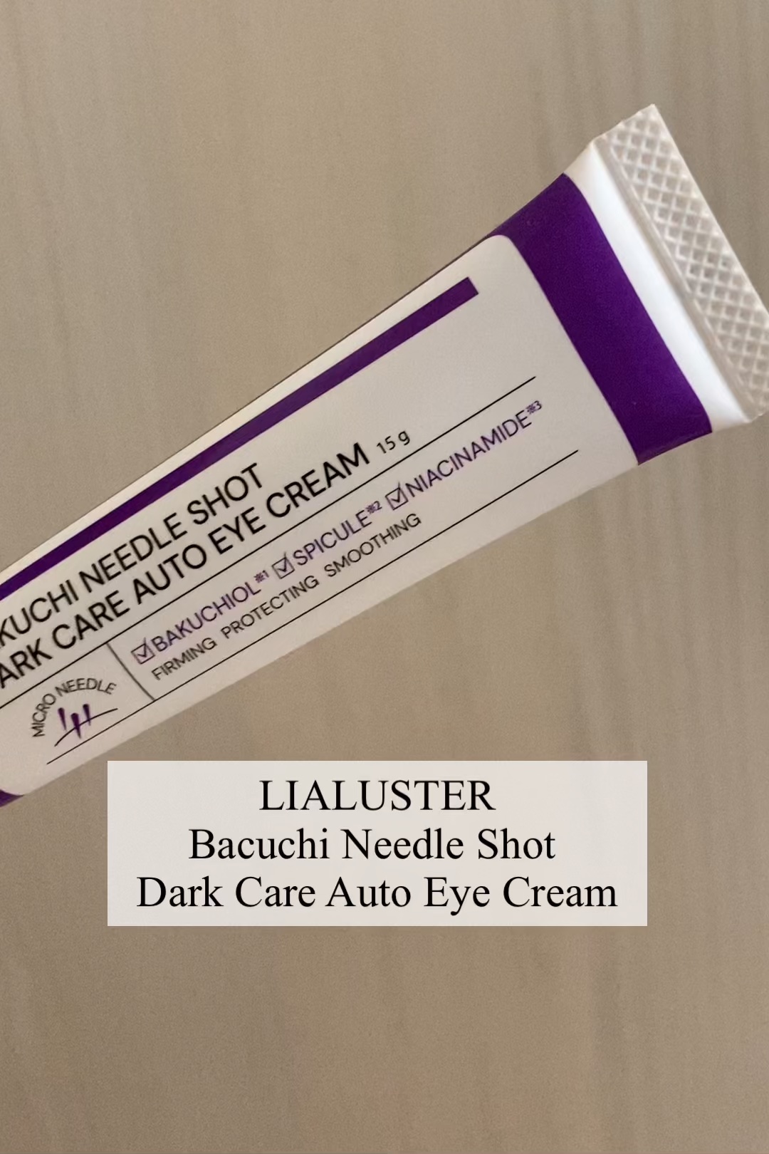 BAKUCHI NEEDLE SHOT DARK CARE AUTO EYE CREAM/LIALUSTER/アイケア・アイクリームの人気ショート動画