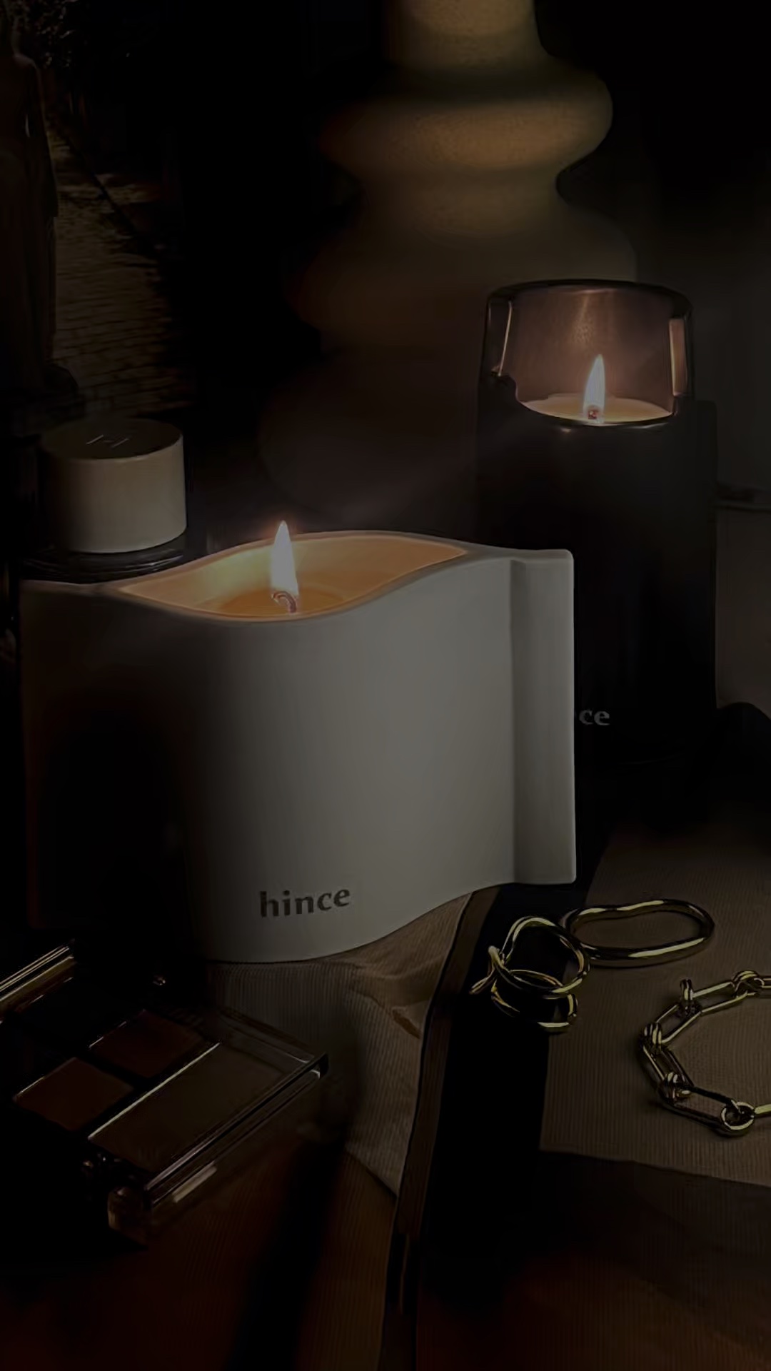 センテリアキャンドル/hince/アロマキャンドルを使ったクチコミ（1枚目）