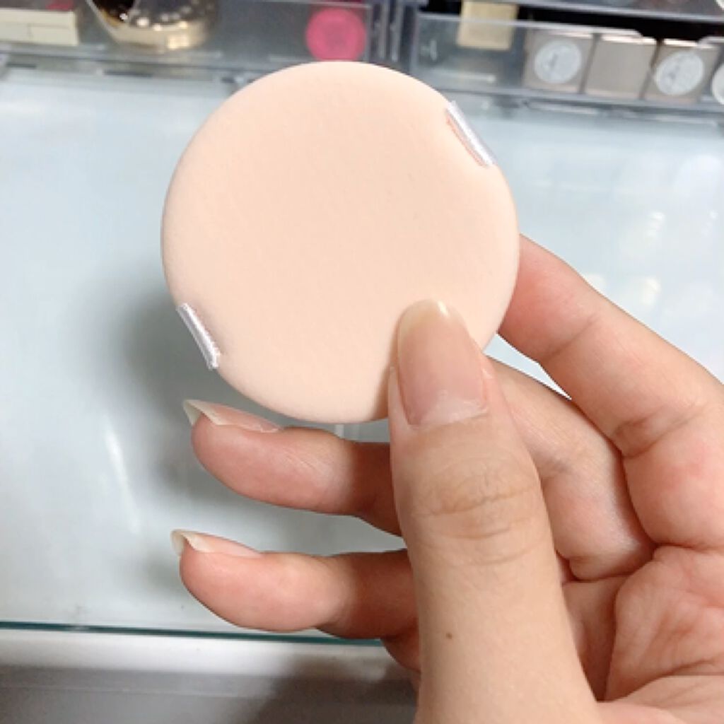 2WAYパフ(リキッド＆パウダー)/DAISO/パフ・スポンジを使ったクチコミ（2枚目）