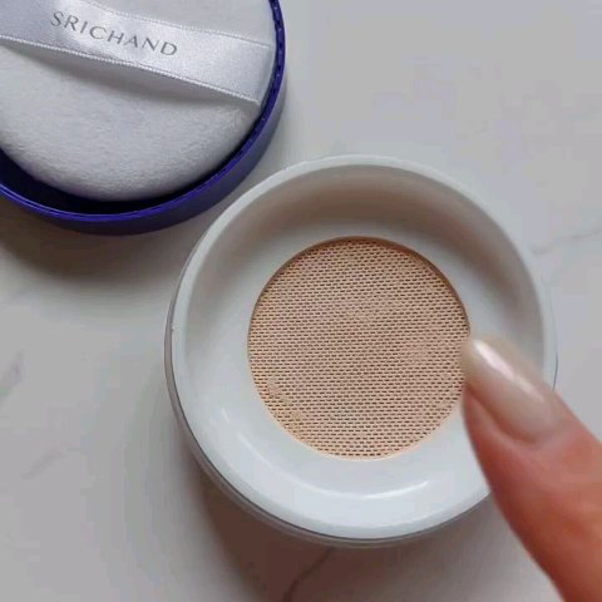 ベアパーフェクト グローイングトランスルーセントパウダー/SRICHAND/ルースパウダーを使ったクチコミ（3枚目）