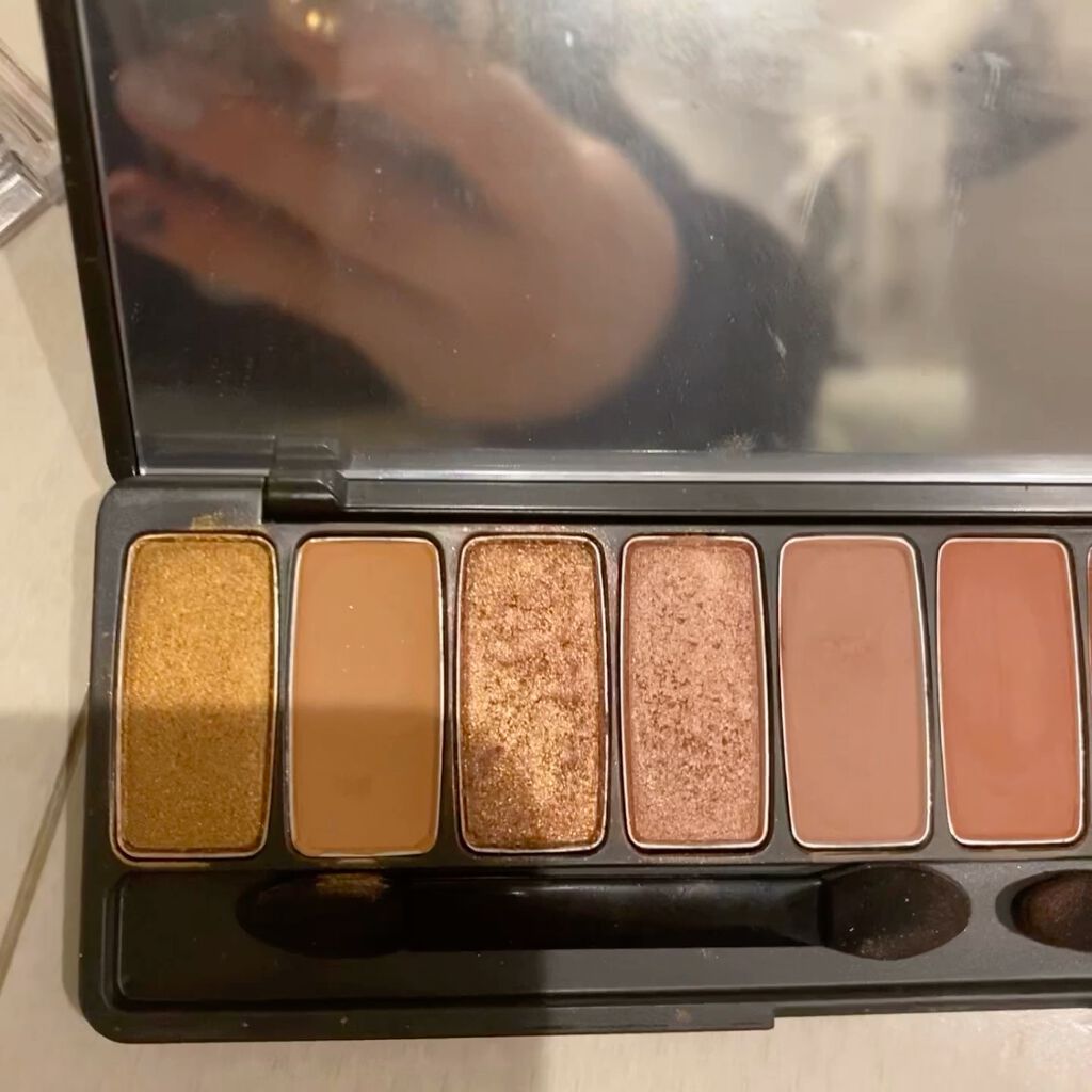 長相思シリーズ 9色アイシャドウパレット/CATKIN/アイシャドウパレットを使ったクチコミ（3枚目）