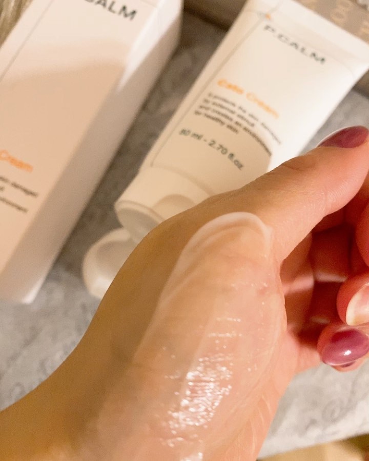 カトクリーム/P.CALM/フェイスクリームを使ったクチコミ（3枚目）