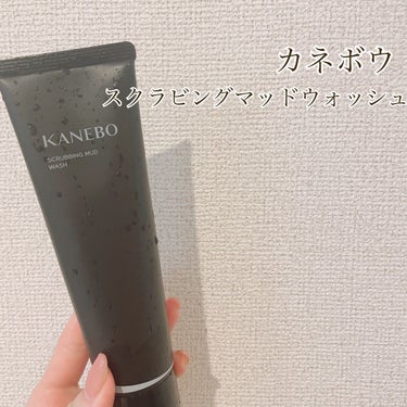 スクラビング　マッド　ウォッシュ/KANEBO/洗顔フォームを使ったクチコミ（1枚目）