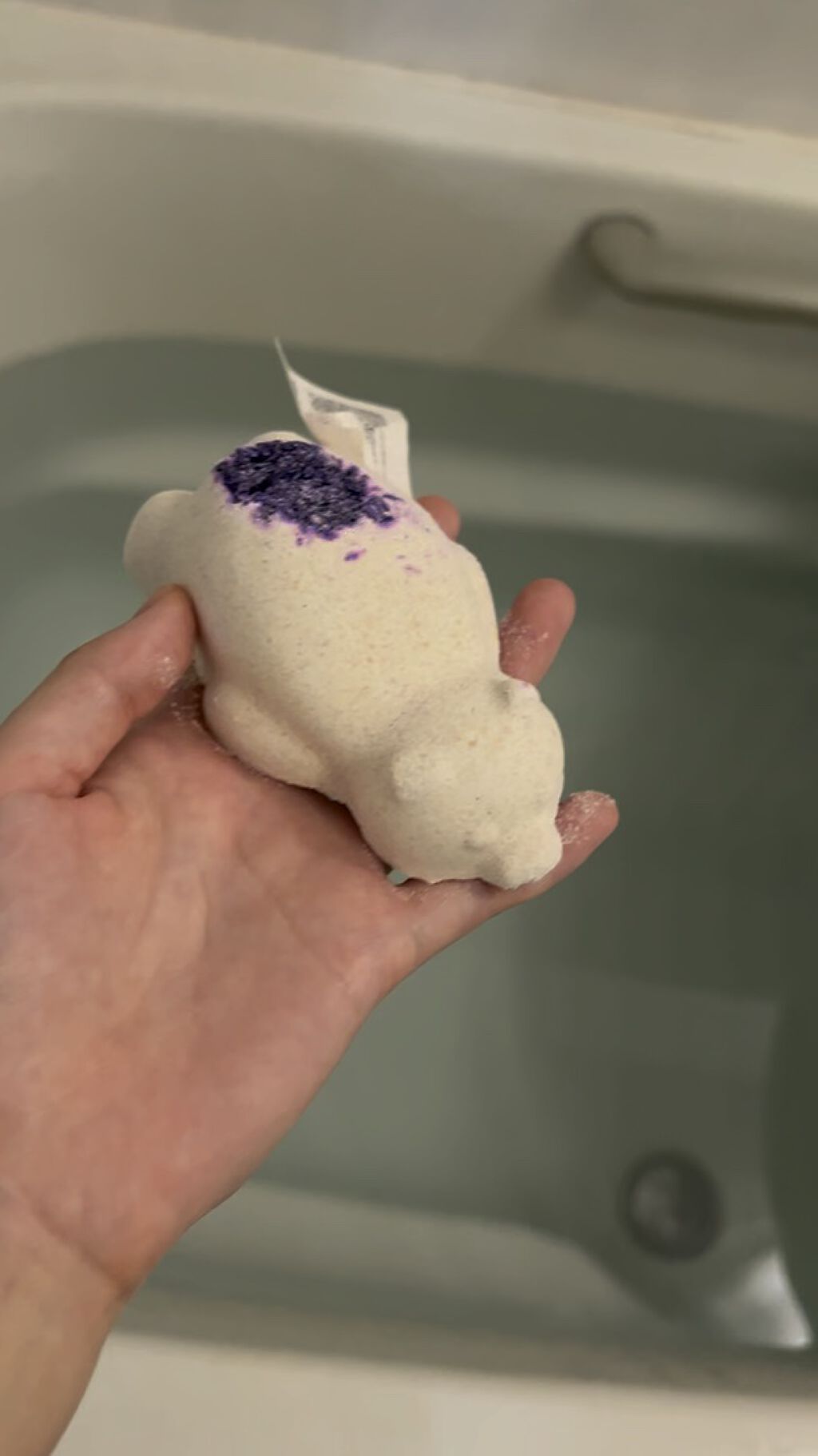 スリーピーベア(バスボム)/ラッシュ/炭酸系入浴剤を使ったクチコミ（1枚目）