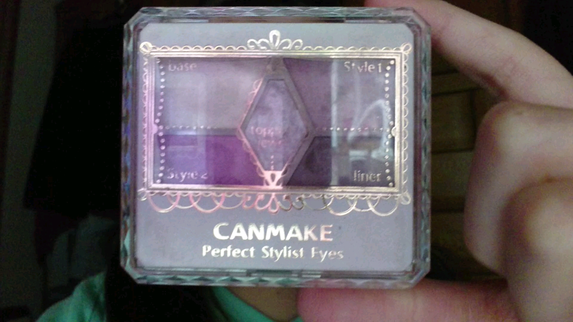 【旧品】パーフェクトスタイリストアイズ/キャンメイク/アイシャドウパレットを使ったクチコミ（1枚目）