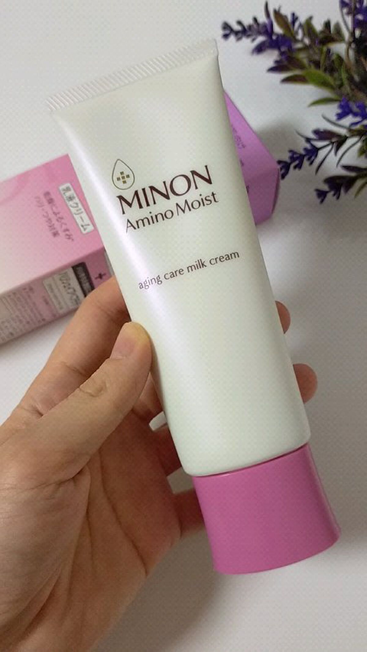 アミノモイスト エイジングケア ミルククリーム/ミノン/フェイスクリームの動画クチコミ4つ目