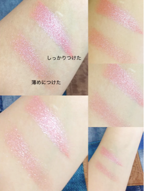 シャイニーシャドウ N/excel/単色アイシャドウを使ったクチコミ(3枚目)