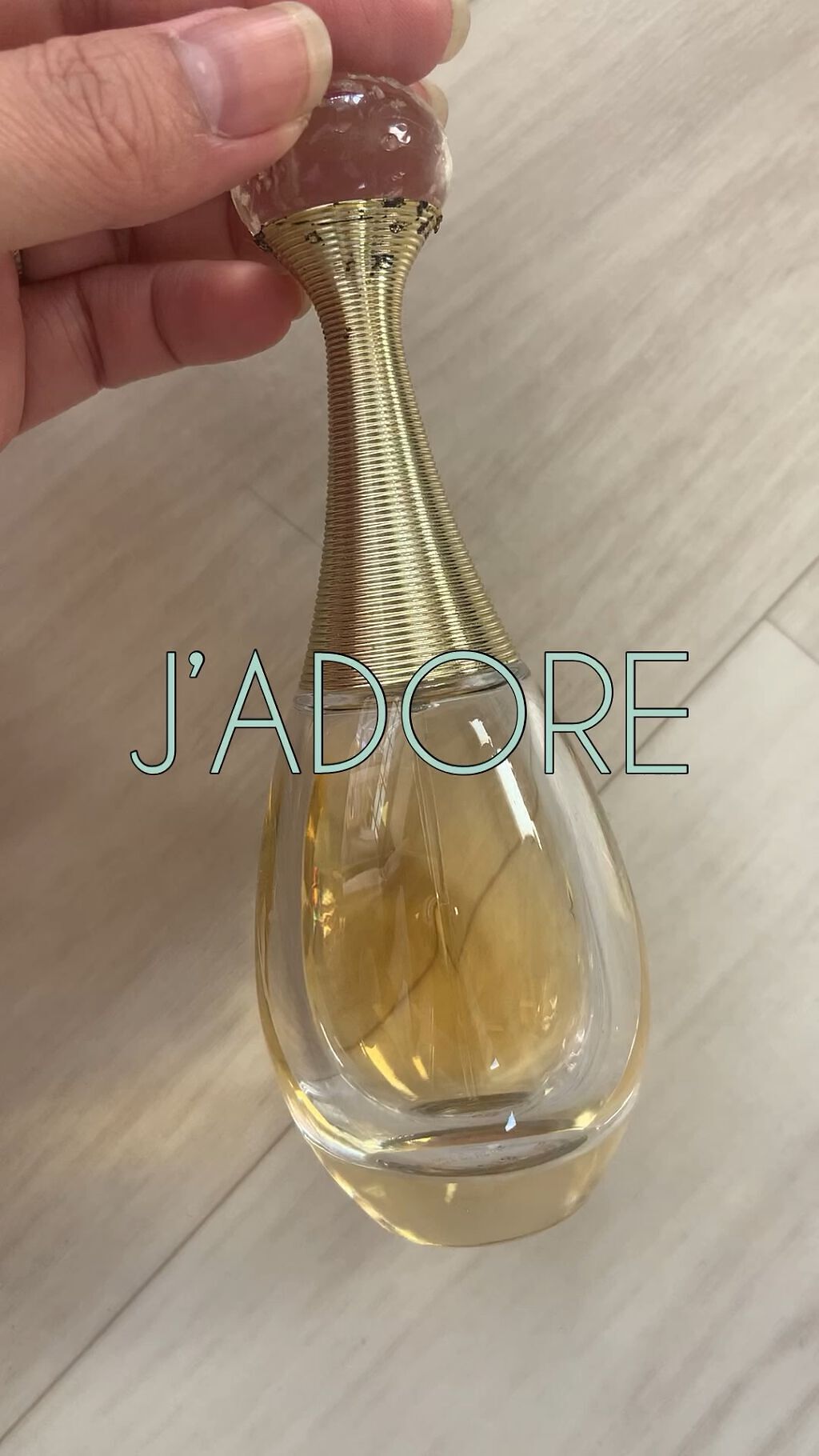 ジャドール オードゥ パルファン/Dior/香水(レディース)の動画クチコミ1つ目