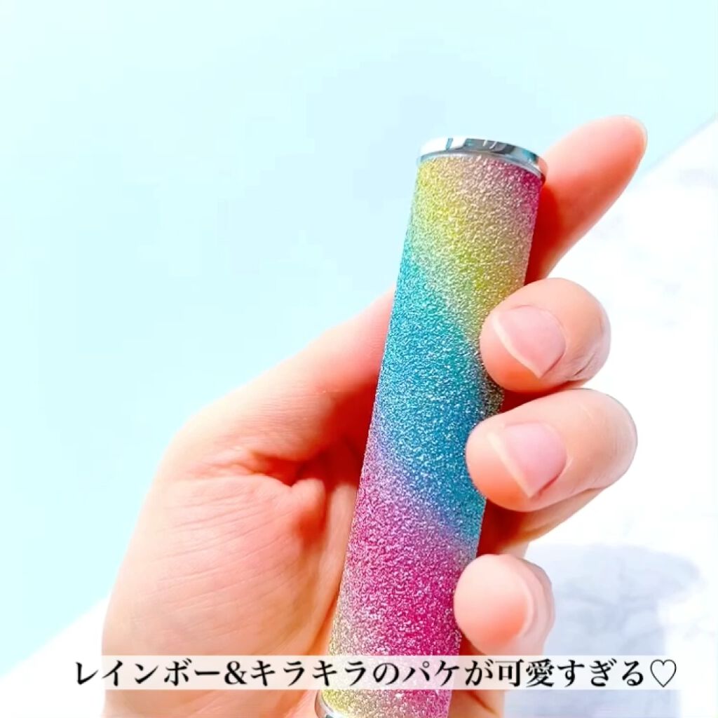 YNM  レインボーハニーリップバーム/YNM/リップバームを使ったクチコミ（3枚目）