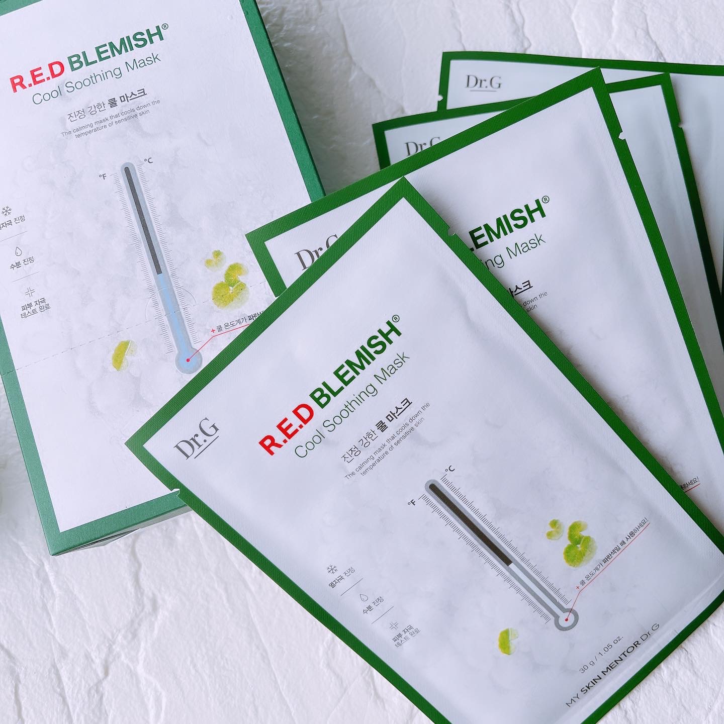 レッドブレミッシュ クールスージングマスク/Dr.G/シートマスク・パックの人気ショート動画