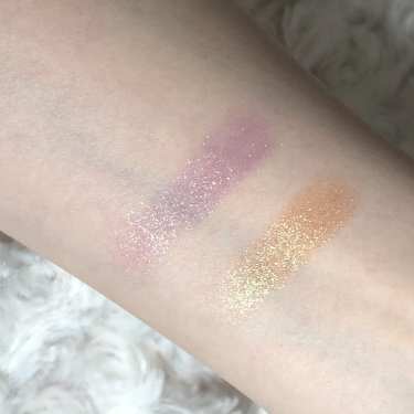 UR GLAM　POWDER EYESHADOW オーロラオレンジ/U R GLAM/シングルアイシャドウを使ったクチコミ（2枚目）