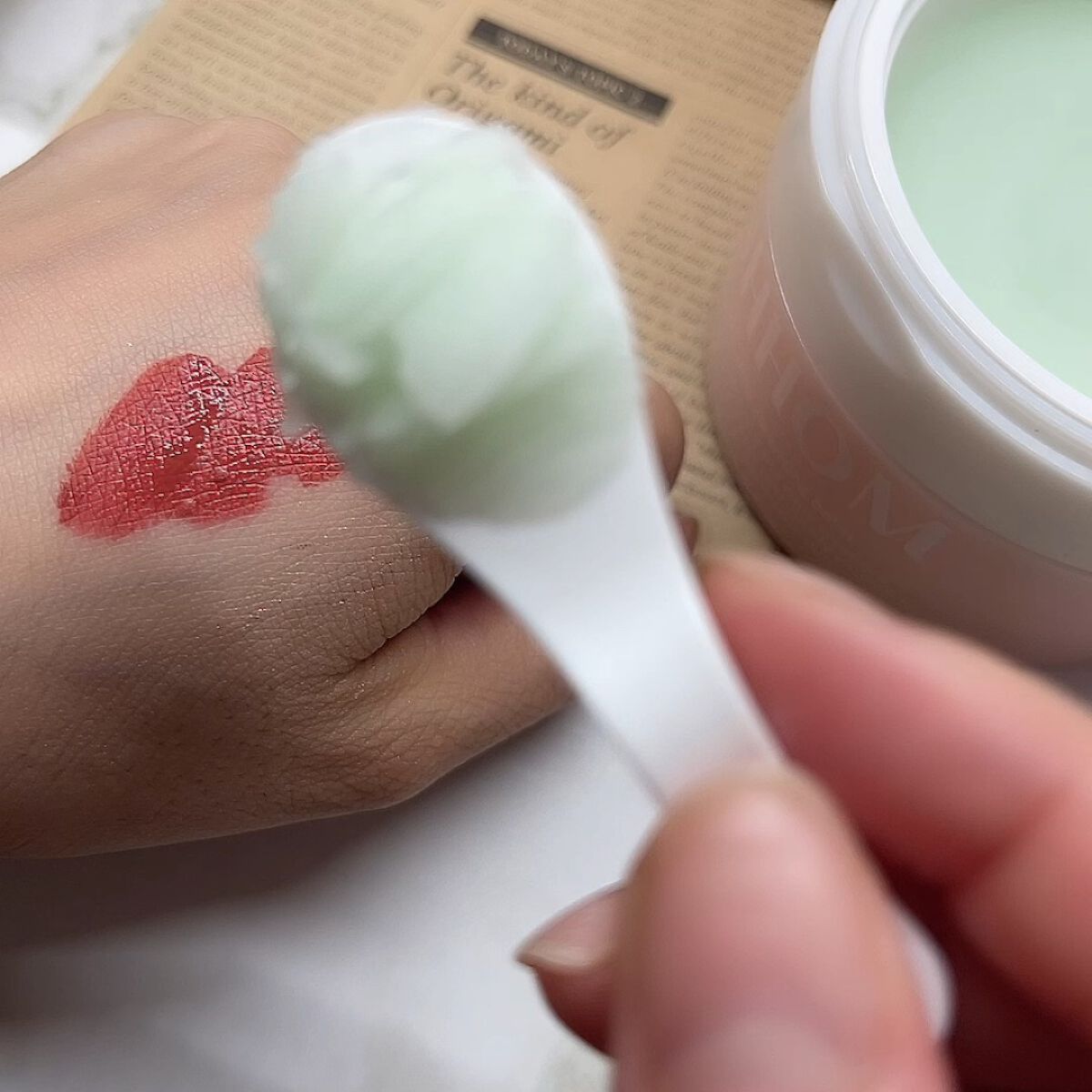 フォアホワイトクレンジングバーム/SHHOM/クレンジングバームを使ったクチコミ（1枚目）