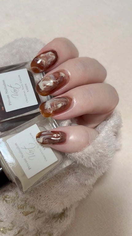 ヴェイル オリジナルネイルカラー/Vart/マニキュアの人気ショート動画