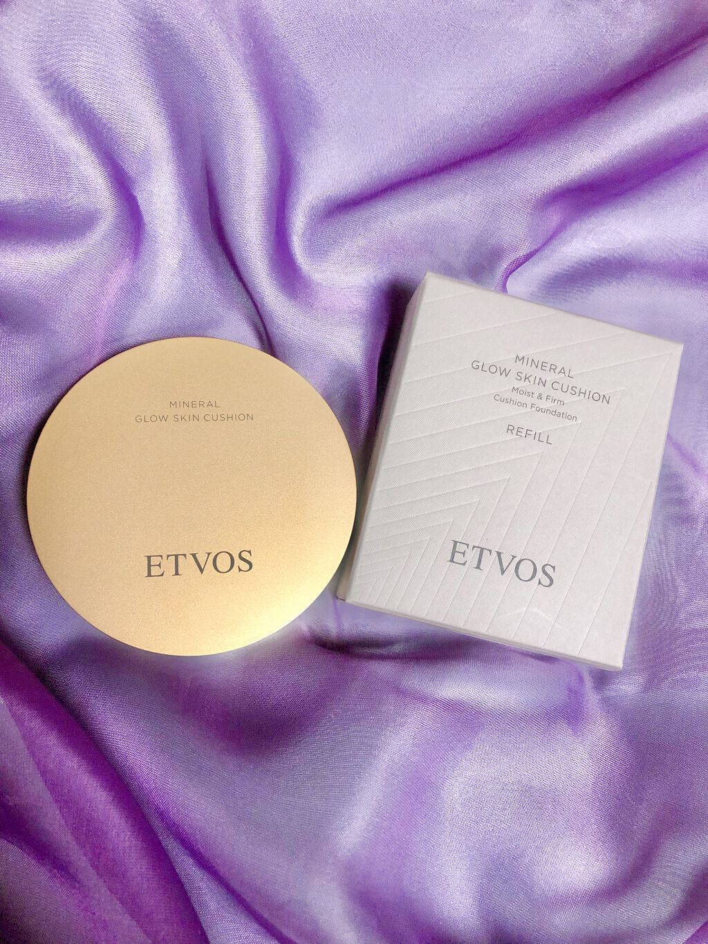 ミネラルグロウスキンクッション/エトヴォス/クッションファンデーションの動画クチコミ1つ目