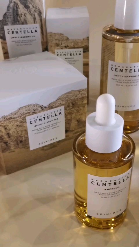 センテラ ライトクレンジングオイル/SKIN1004/オイルクレンジングの人気ショート動画