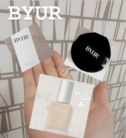 セラムフィット スキニー グローリキッドファンデーション/ByUR/リキッドファンデーションを使ったクチコミ(1枚目)