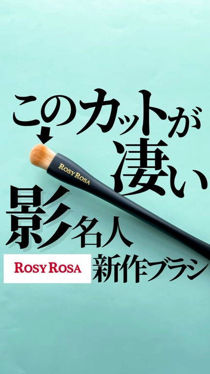 マルチユースブラシ〈シャドウ〉/ロージーローザ/メイクブラシの人気ショート動画
