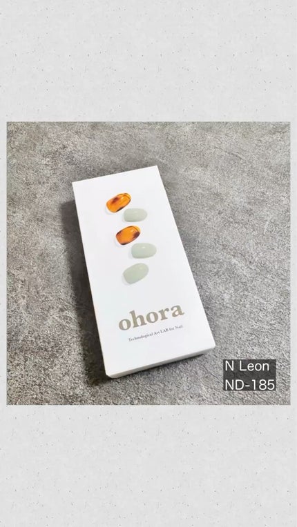 セミキュアジェルネイル(ハンド)/ohora/ネイルシールの人気ショート動画