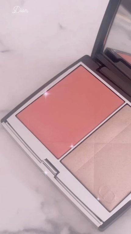 ディオールスキン ルージュ ブラッシュ カラー&グロウ/Dior/パウダーチークの人気ショート動画