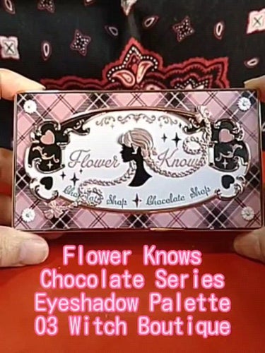 チョコレートシリーズアイシャドウパレット/FlowerKnows/アイシャドウパレットを使ったクチコミ（1枚目）