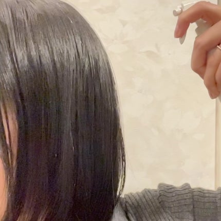 サロン10 洗いながさないトリートメント アンプルヘアミスト 超ダメージヘア用 /miseenscene/ヘアミストを使ったクチコミ(2枚目)